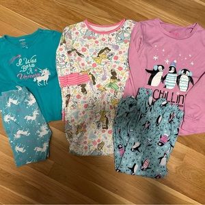 Girls Size 6 Super Saver PJ Bundle
